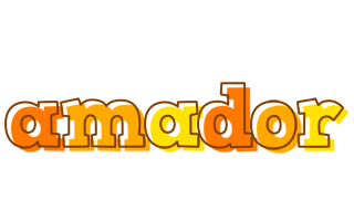 Amador desert logo