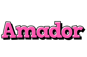 Amador girlish logo