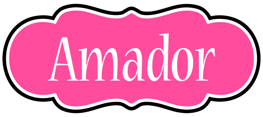 Amador invitation logo