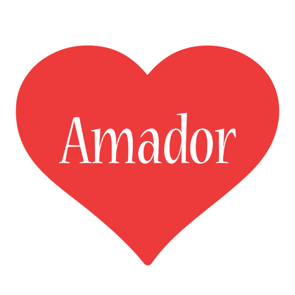 Amador love logo