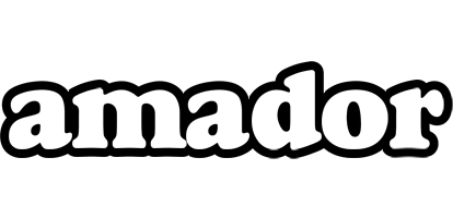 Amador panda logo