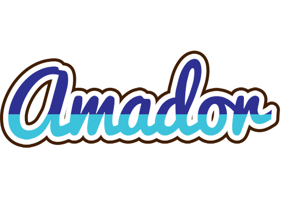 Amador raining logo