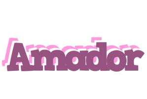 Amador relaxing logo
