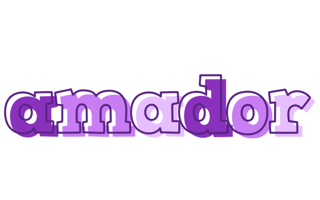Amador sensual logo