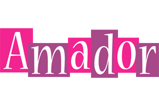 Amador whine logo