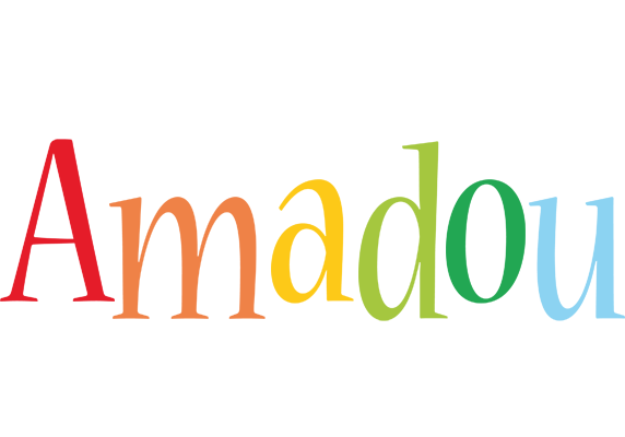Amadou birthday logo