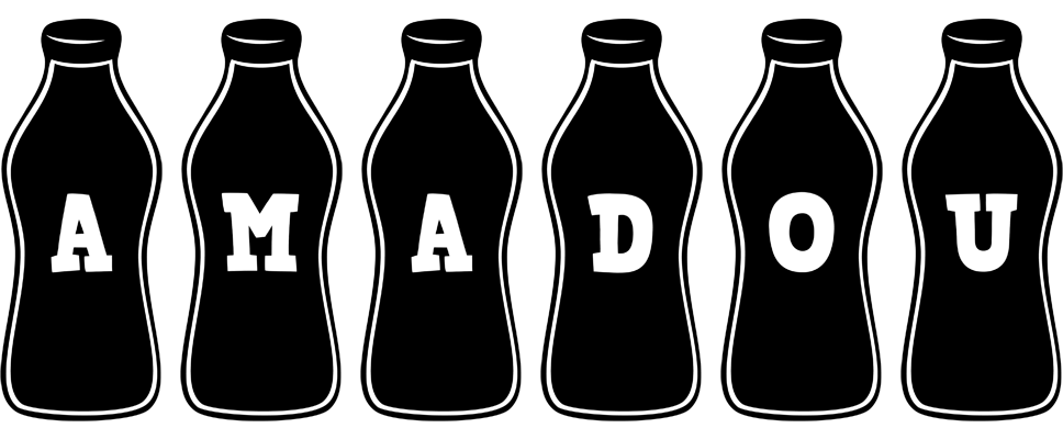 Amadou bottle logo