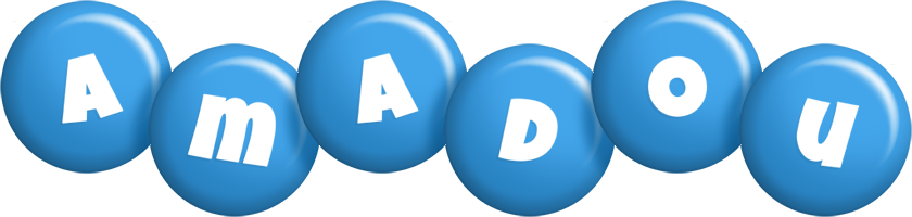 Amadou candy-blue logo