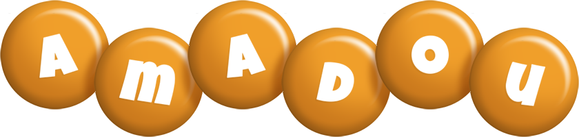 Amadou candy-orange logo