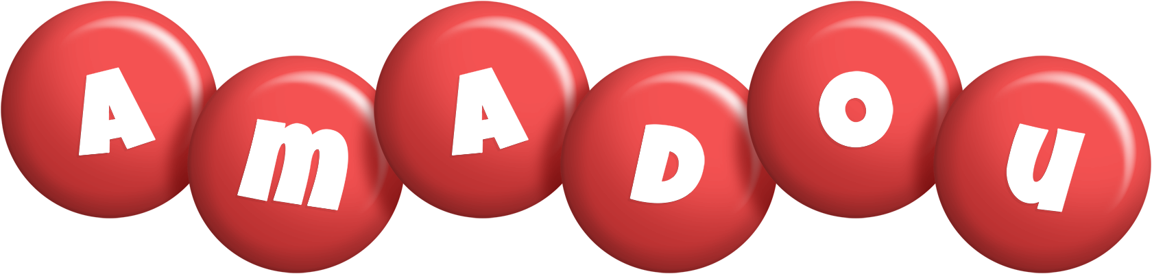 Amadou candy-red logo