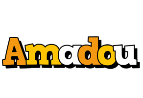 Amadou cartoon logo