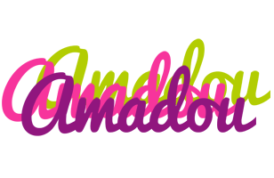 Amadou flowers logo