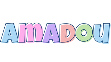 Amadou pastel logo