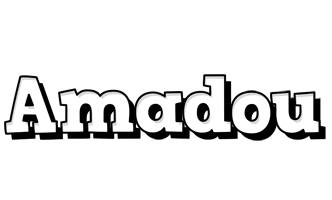 Amadou snowing logo