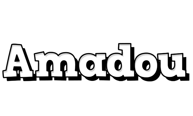 Amadou snowing logo