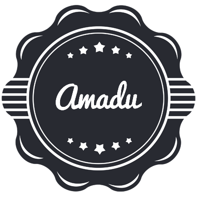 Amadu badge logo