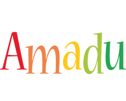 Amadu birthday logo