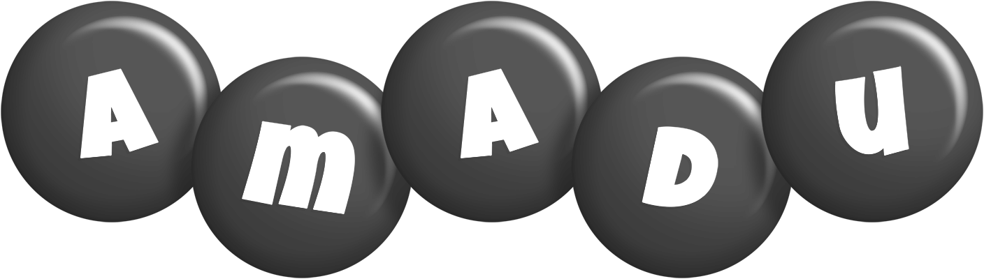 Amadu candy-black logo