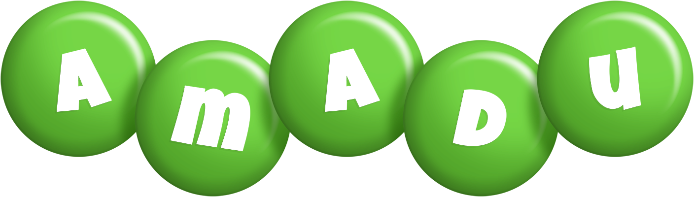 Amadu candy-green logo