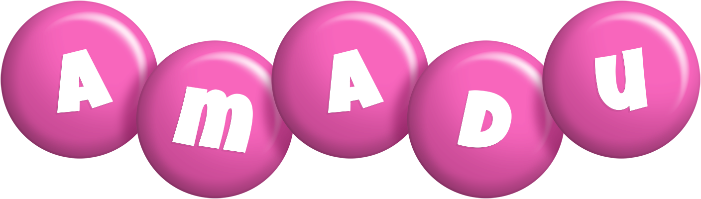 Amadu candy-pink logo