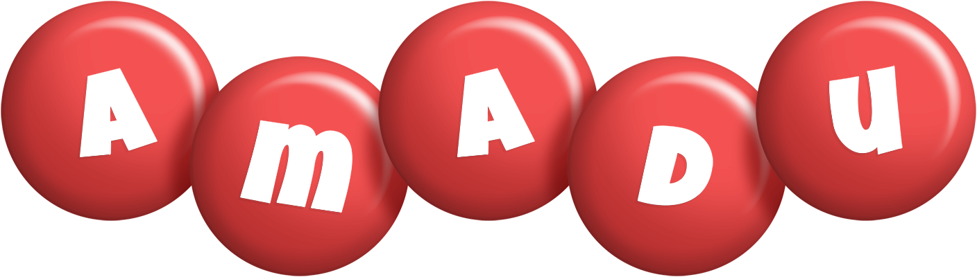Amadu candy-red logo