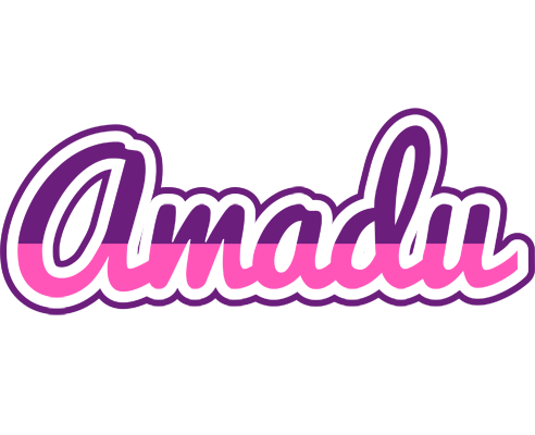 Amadu cheerful logo