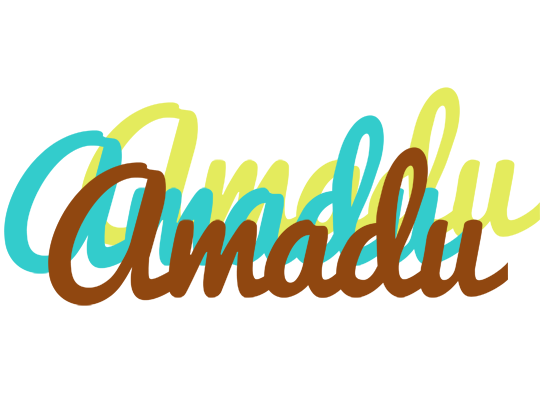 Amadu cupcake logo