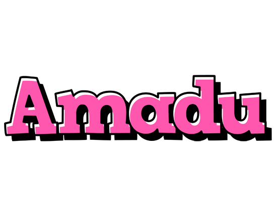 Amadu girlish logo