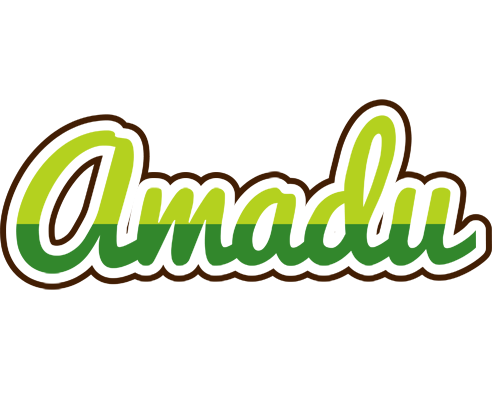 Amadu golfing logo