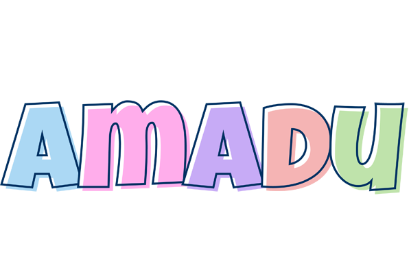 Amadu pastel logo