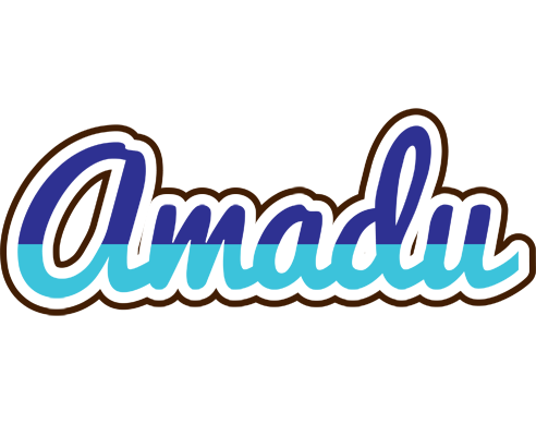 Amadu raining logo