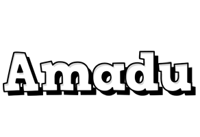 Amadu snowing logo