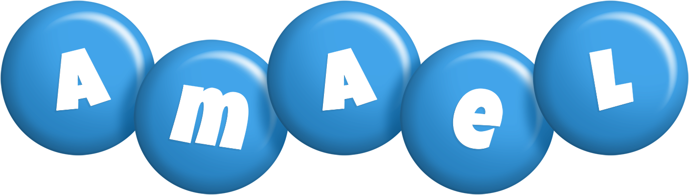 Amael candy-blue logo
