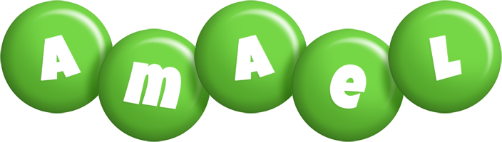 Amael candy-green logo