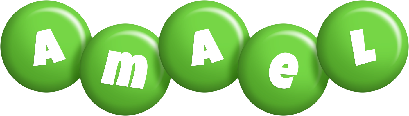 Amael candy-green logo