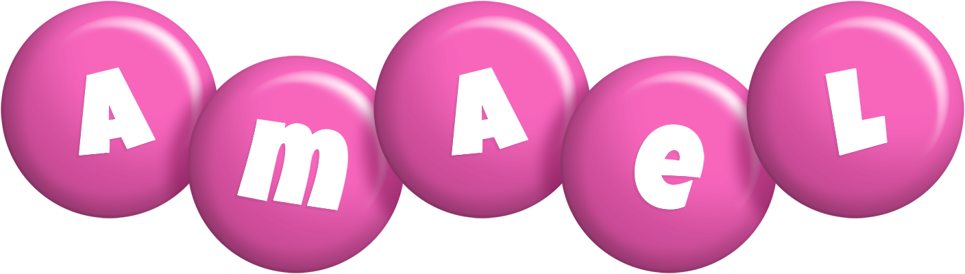 Amael candy-pink logo