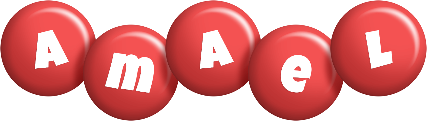 Amael candy-red logo