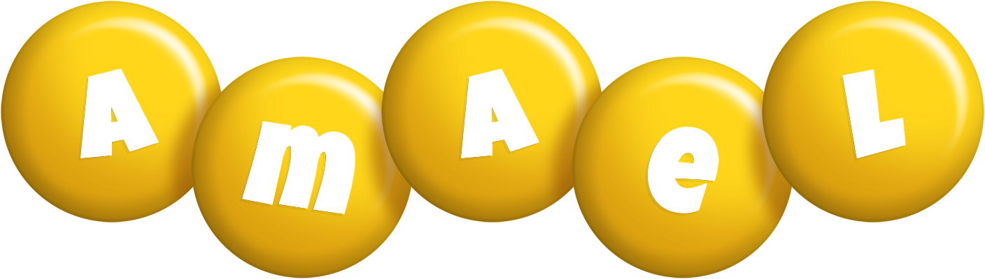 Amael candy-yellow logo