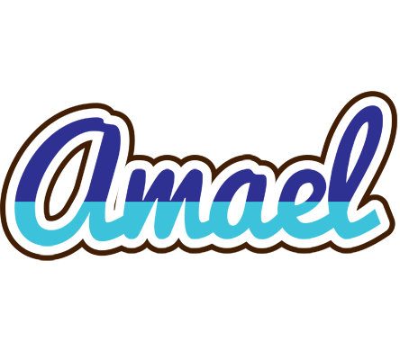 Amael raining logo