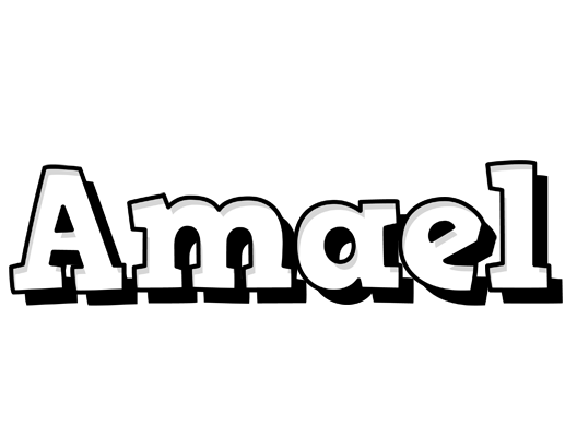 Amael snowing logo