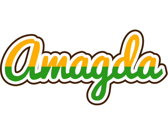 Amagda banana logo