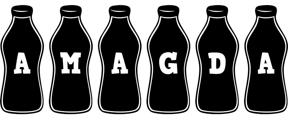 Amagda bottle logo