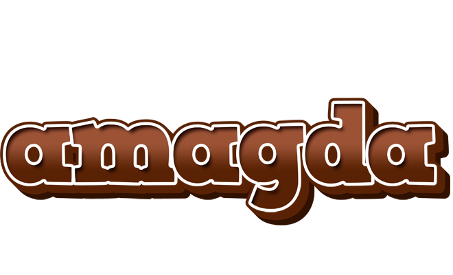 Amagda brownie logo