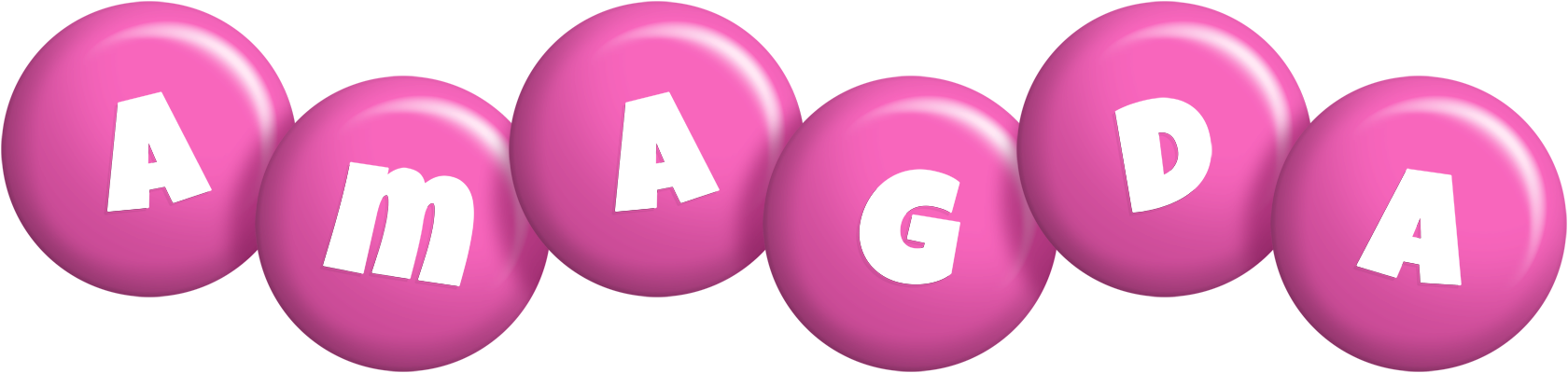 Amagda candy-pink logo