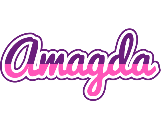 Amagda cheerful logo