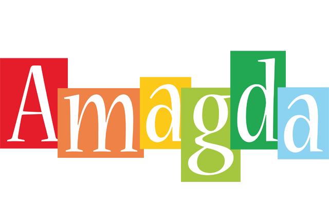 Amagda colors logo