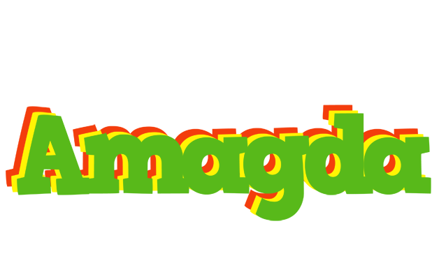 Amagda crocodile logo