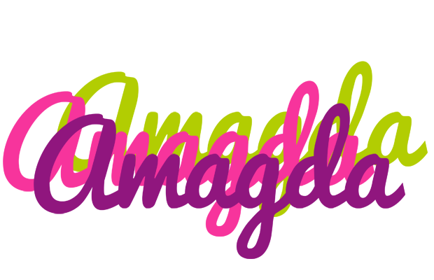 Amagda flowers logo