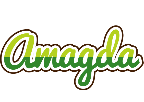 Amagda golfing logo