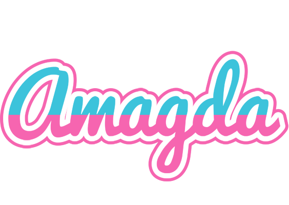 Amagda woman logo